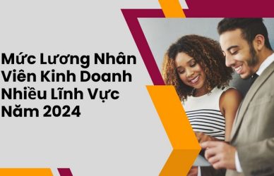 Mức Lương Nhân Viên Kinh Doanh Nhiều Lĩnh Vực Năm 2024